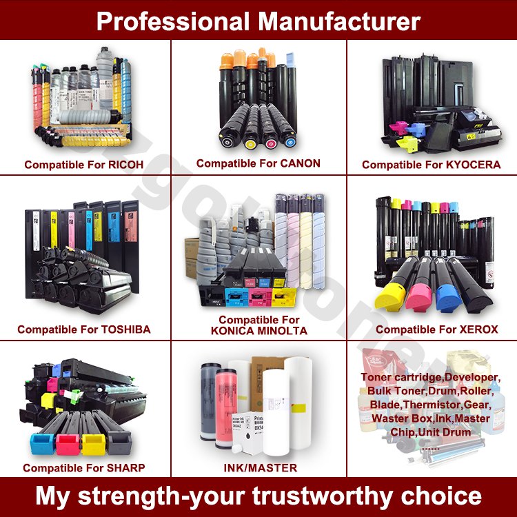 Hot Sale Color Toner Cartridge TK8339 TK8338 TK8337 TK8335 for Kyocera TASKalfa 3252ci 3253ci Copier Toner Kit