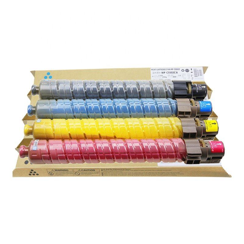Full Cartridge Wholesales Compatible Color Toner Cartridge MPC5502 For Ricoh Aficio MPC4502 C5502