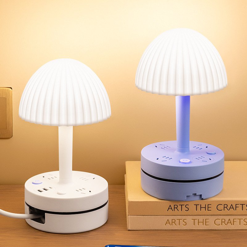 New desktop lamp rechargeable touch control three-level dimming band mobile phone stand led desk lamp