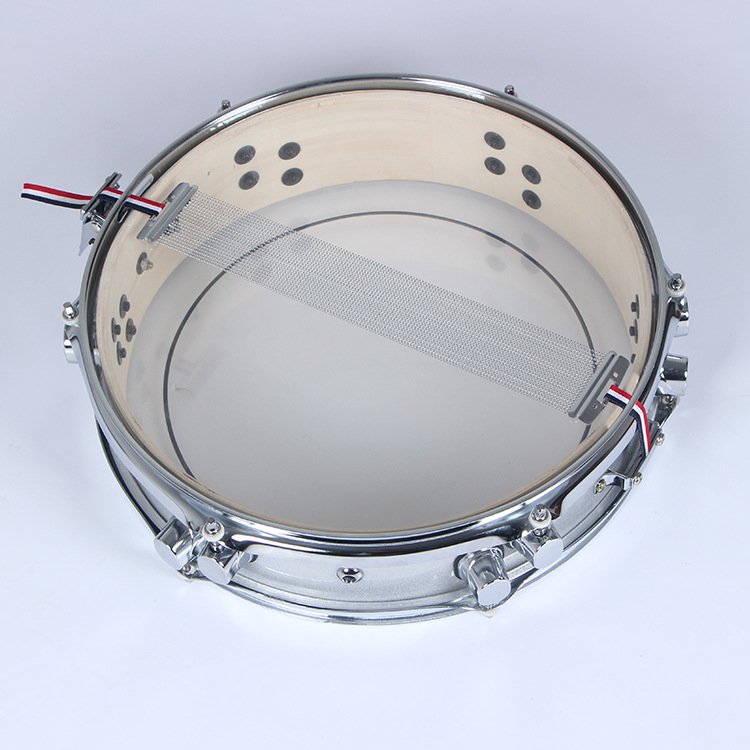 Factory Direct Sales Percussion Instrument Transparent Marching Drum Professional Durable Snare Drum