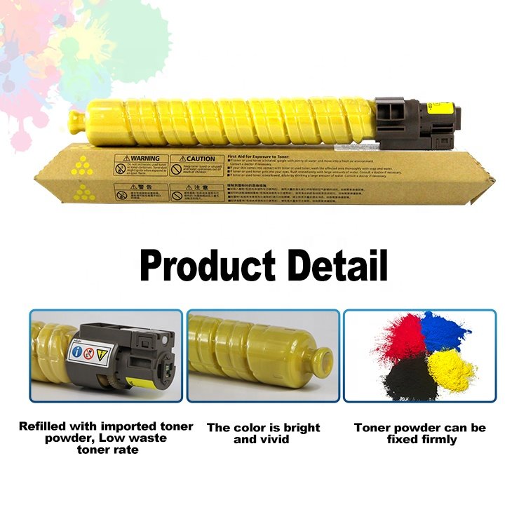 Premium Factory Wholesale Compatible MP C5502 MPC5502 Toner Cartridge for Ricoh MPC4502 C5502 Copier Spare Part Toner Cartridges
