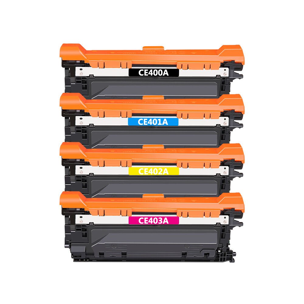 Compatible For HP 507A CE400A CE401A CE402A CE403A Toner Cartridge for HP LaserJet Enterprise 500 Color M551 MFP M575dn Printer