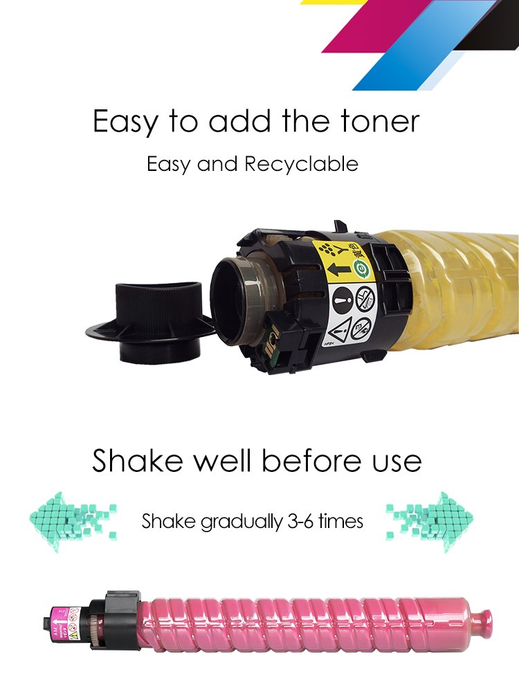 Jane Color For MPC4502 MPC5502 Impresora laser colorfor ricoh with original Quality Toner Cartridge