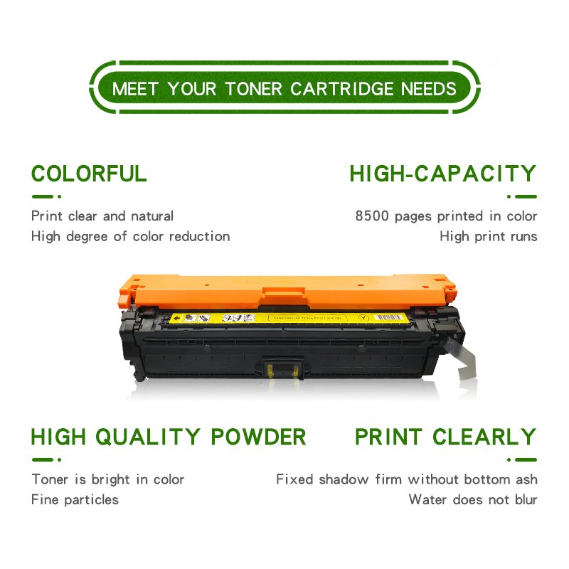 CE340A CE341A CE342A CE343A 651A Toner Cartridge Compatible For HP LaserJet Enterprise Color 700 M775 M775dn M775f M775z M775z+