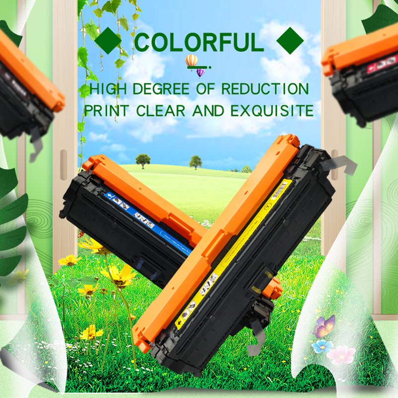 CE340A CE341A CE342A CE343A 651A Toner Cartridge Compatible For HP LaserJet Enterprise Color 700 M775 M775dn M775f M775z M775z+