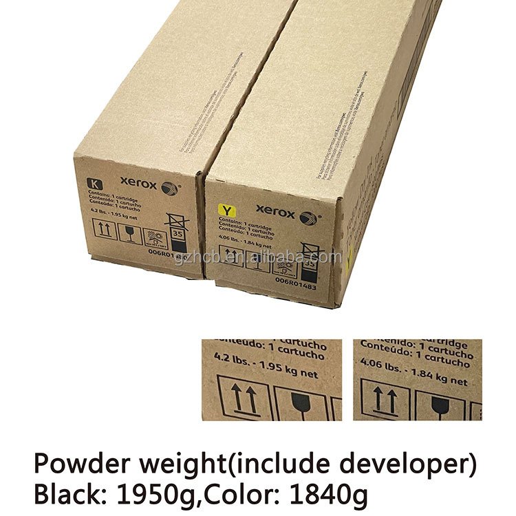 HCB 006R01480/81/82/83 USA version Original for use in Xerox Color 800 1000 toner cartridge