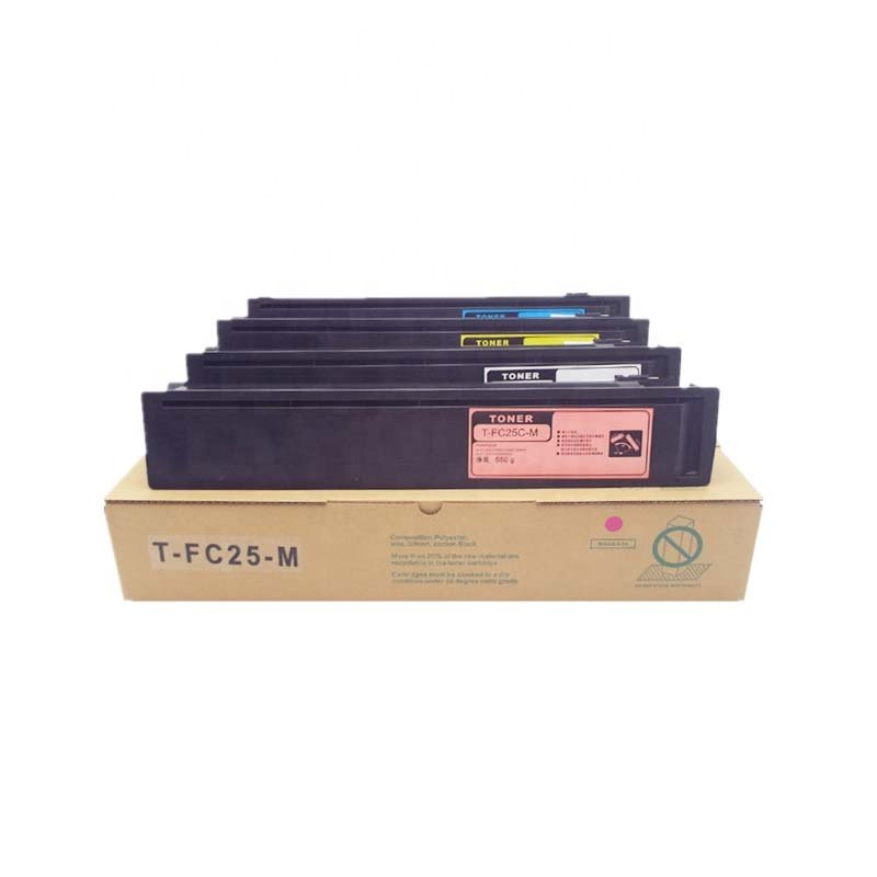 Toner Manufacturer T-FC25 Compatible Color Copier Toner Cartridge For Toshiba e-studio 2040c 2540c 3040c 3540c 4540c