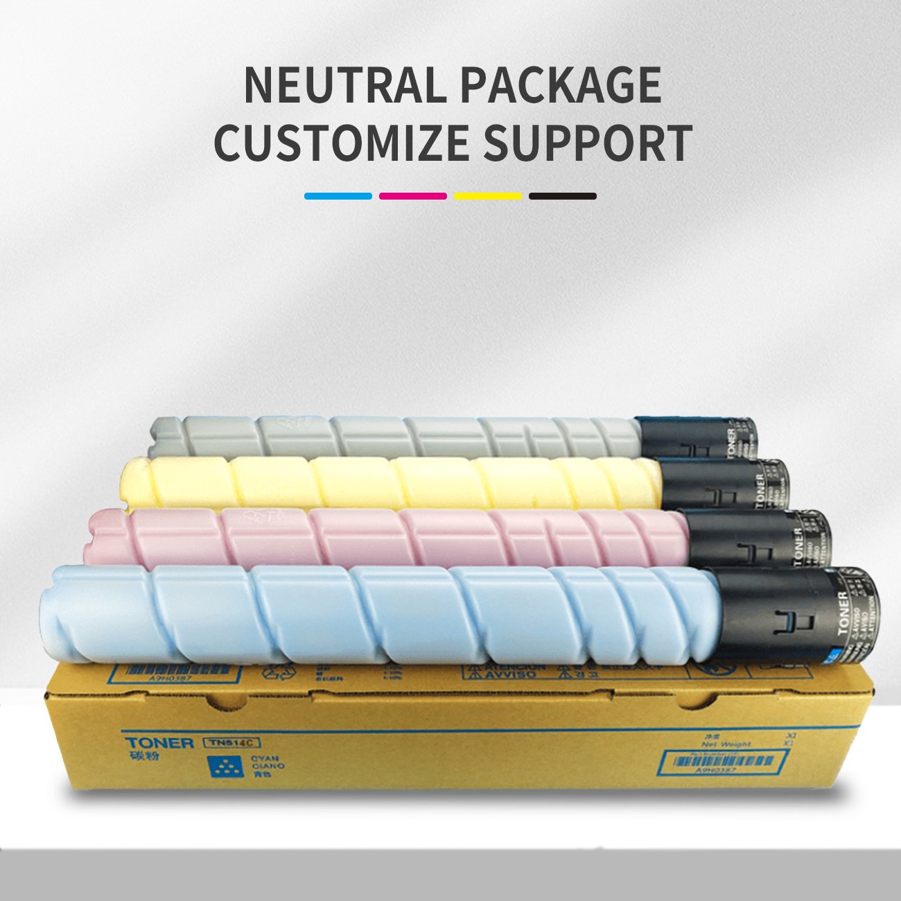 Genuine Compatible Konica TN514 Toner Replace For Konica Minolta Bizhub C458 C558 C658 Copier Printer Color Toner Cartridge