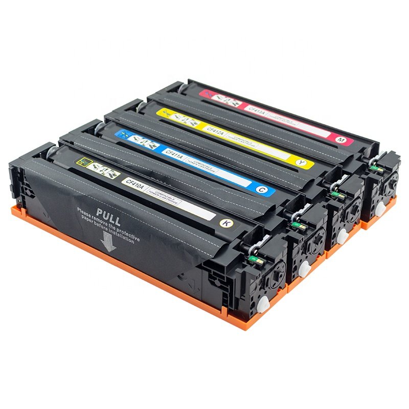 FULUXIANG Compatible CF410A CF411A CF412A CF413A Printer Toner Cartridge For HP LaserJet Pro M452nw/452dn/452dw/452fnw