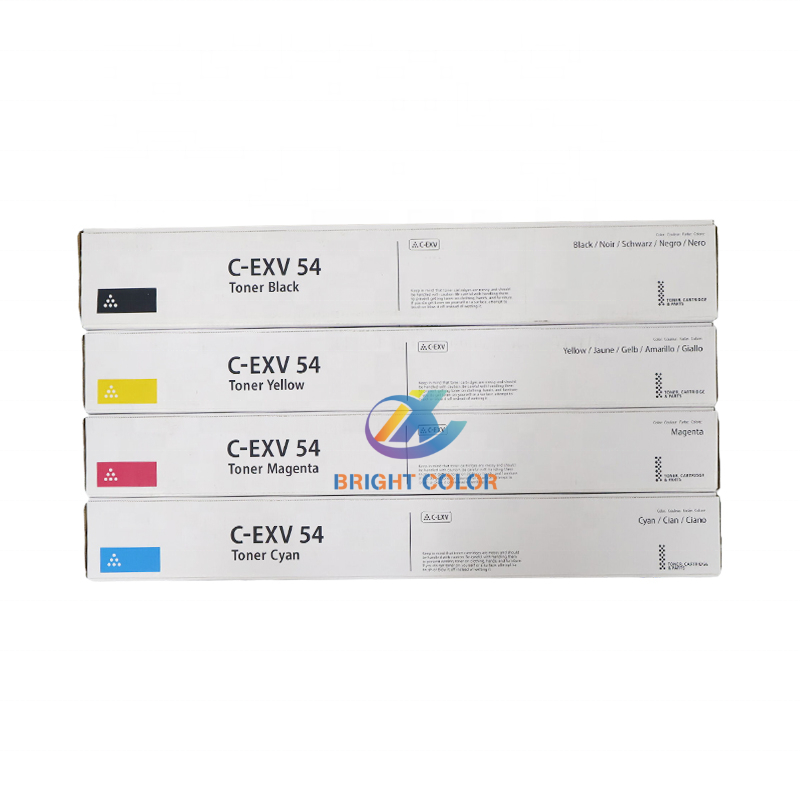 China Manufacturer Toner Cartridge C EXV54 High Quality Toner Cartridge Compatible For Canon IR ADV C3025 Color Toner Cartridge