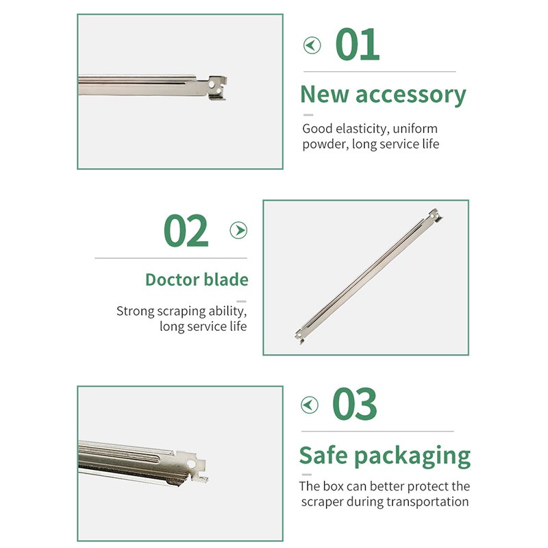 XINYU Compatible Doctor Blade W1105A W1106A W1107A 105A 106A 107A for HP 107a 107w 107r 135a 135w 137fnw Toner Spare Parts