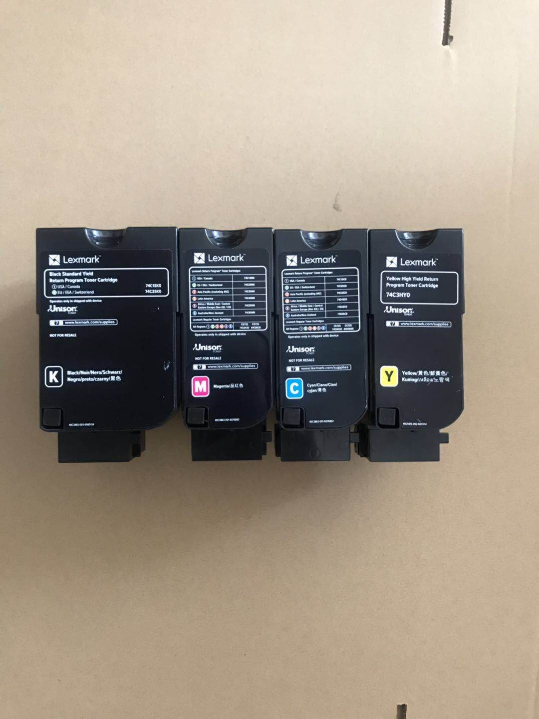 Japanese toner powder CS720 CS725 CX725 Toner cartridge for Lexmark
