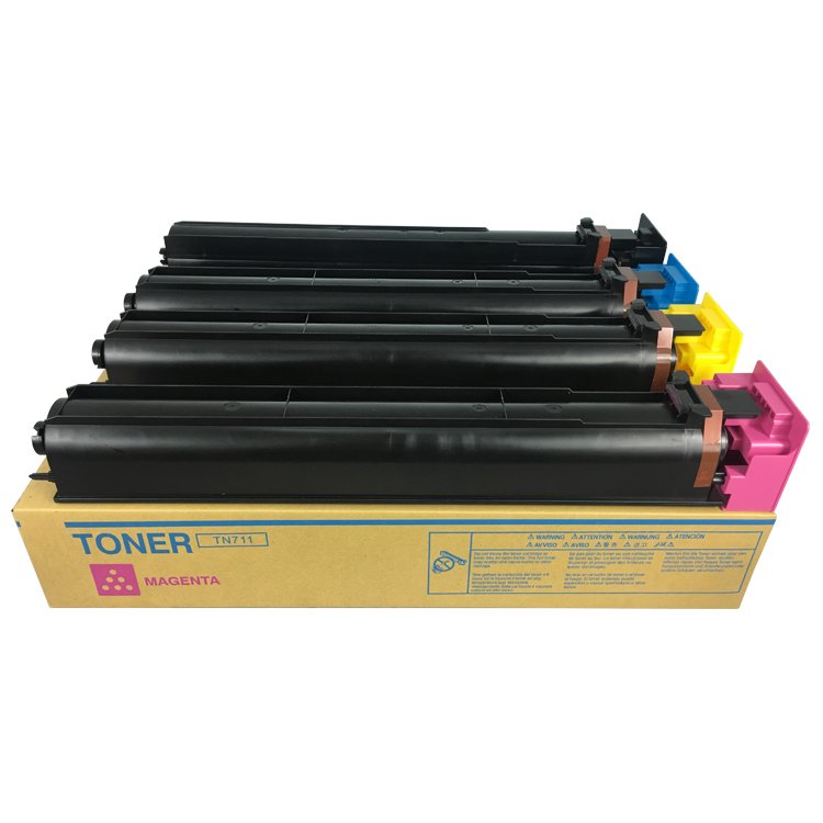 TN711 Toner Cartridges for KONICA MINOLTA Compatible BIZHUB C654 754
