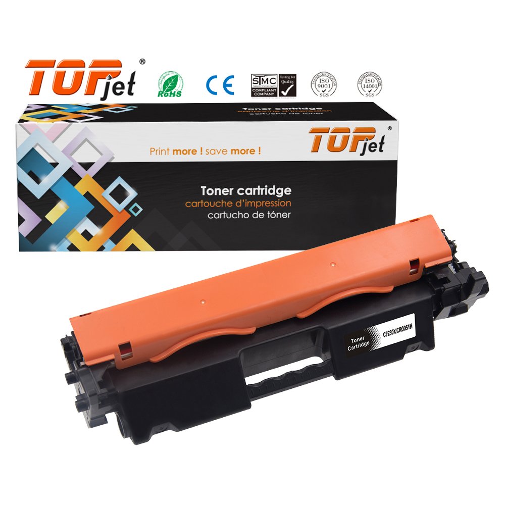 Topjet CF230X CF230 230X 30X Premium Compatible Black Toner Cartridge For HP LaserJet M203 M203dn M203dw Laser Printer