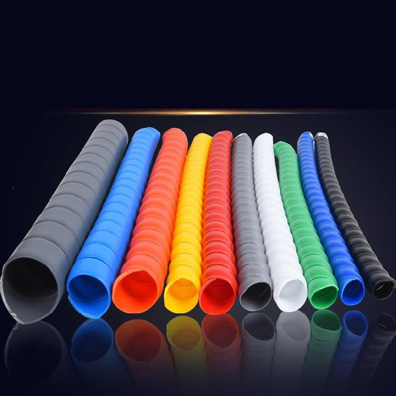 Spiral Wrap PP PE Fiber Optic Cable Protection sleeve