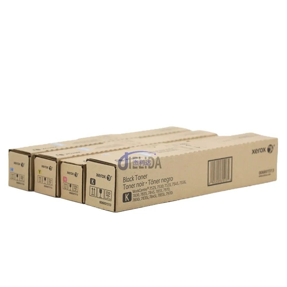 Original usa version Xer0x workcentre 7535 7545 7556 7835 7845 7855 7970 toner cartridges 006R01513/14/15/16