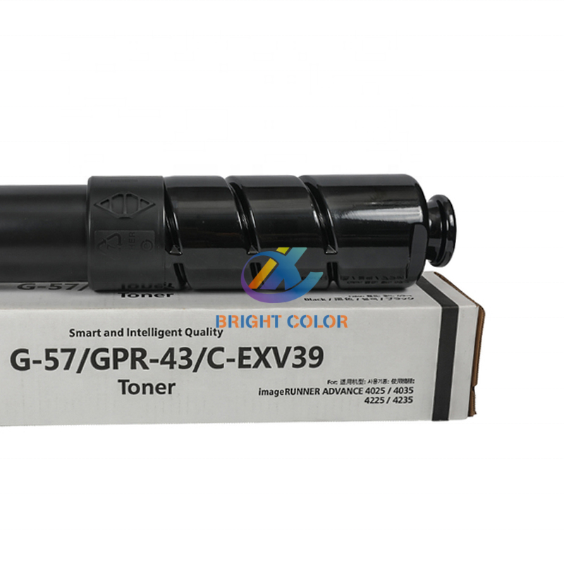 NPG57 GPR43 CEXV39 Compatible Toner Cartridge Factory Wholesale Price For Canon iR4025 4035 4245 4235 Black Toner Cartridge