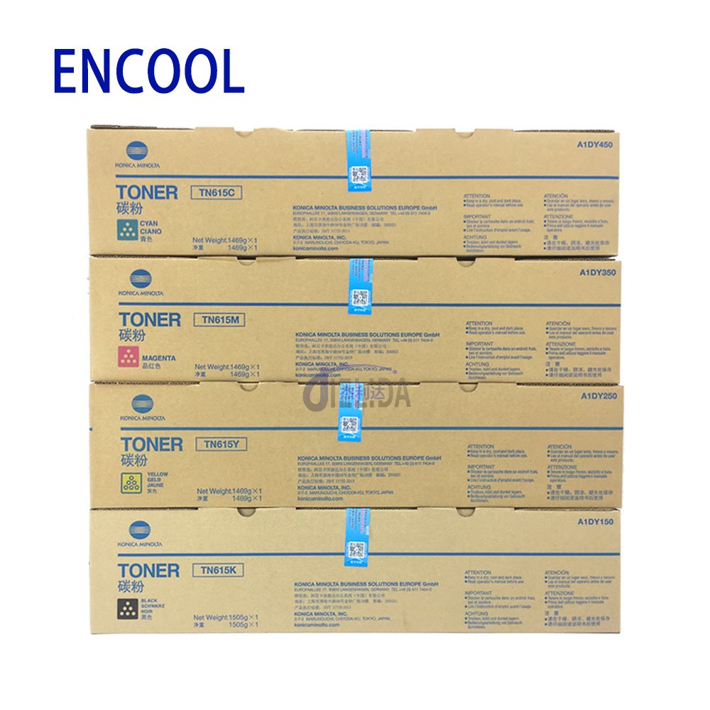 Original TN615 Konica Minolta A1DY430 A1DY150 A1DY250 A1DY350 A1DY450 Toner Cartridge For C7000 C6000 C6500