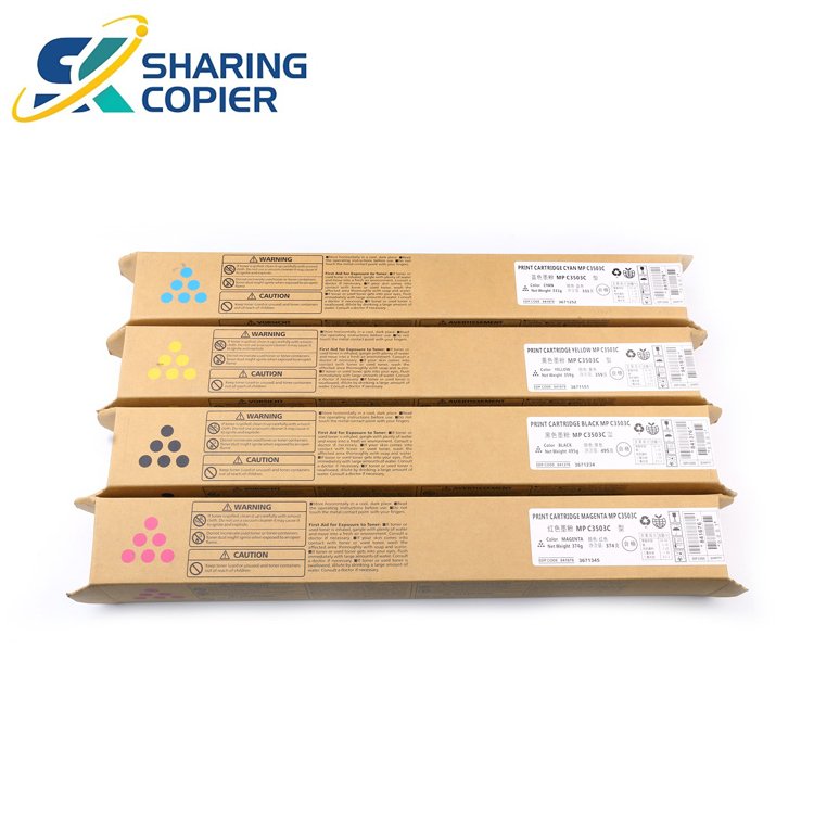 Original Quality Refill Toner Ricohs MPC3503 Toner Cartridge Compatible For Ricohs MP C3003 C3004 C3503 C3504 Toner Cartridge