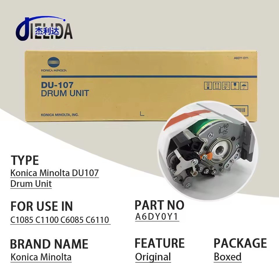 Original Du107 Drum Unit Assembly C1085 C1100 C6085 C6110 Konica Minolta Original C1085 Drum Assembly A6dy-0y1