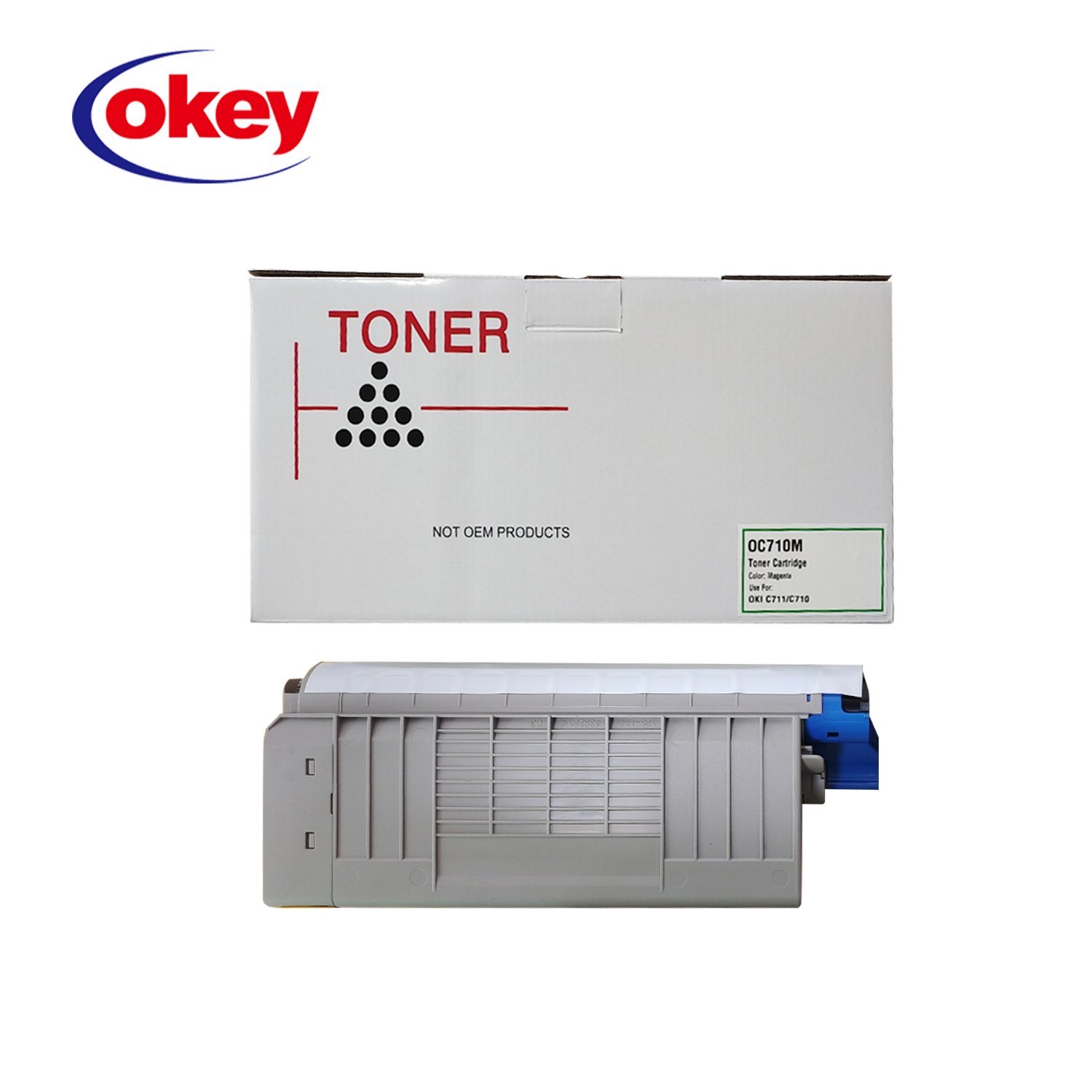 High quality Drum Toner Cartridge for OKI C710 Series C710N C710DN C711 C711N C711ND C711DNT Color Laser Printer Toner
