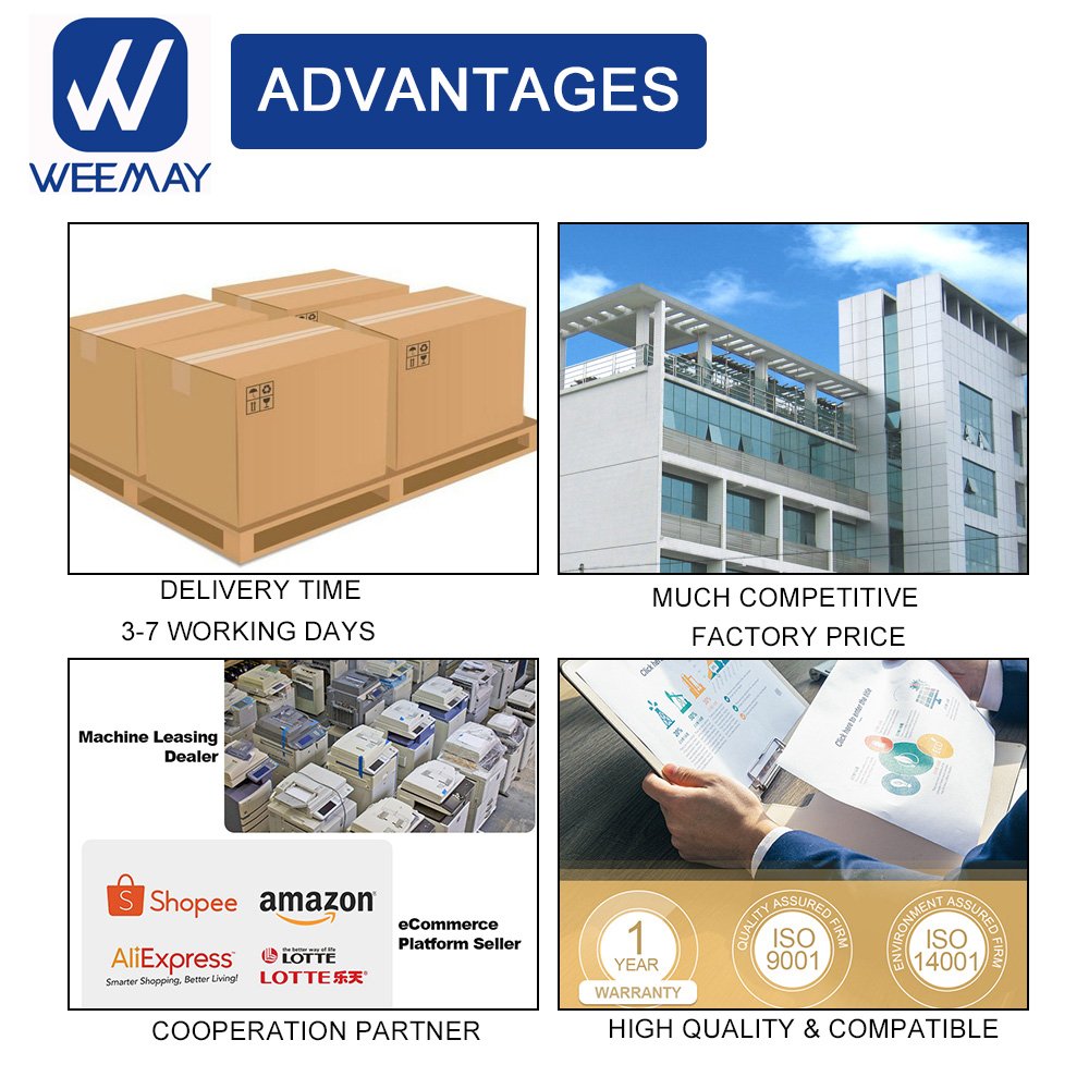 Weemay Toner C700 C75 Compatible Xerox Copier Toner Cartridge for Color C75 J75 for Digital Color Press 700 700i 770
