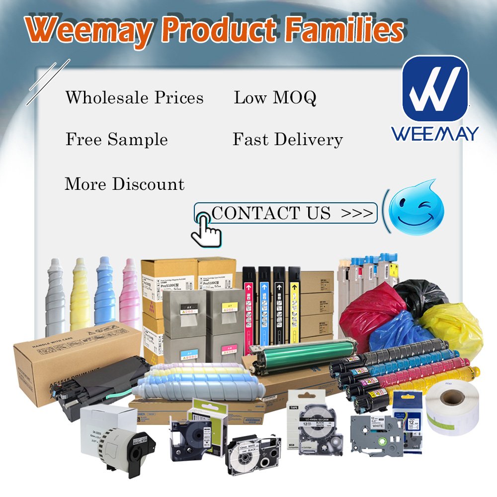 Weemay Toner C700 C75 Compatible Xerox Copier Toner Cartridge for Color C75 J75 for Digital Color Press 700 700i 770
