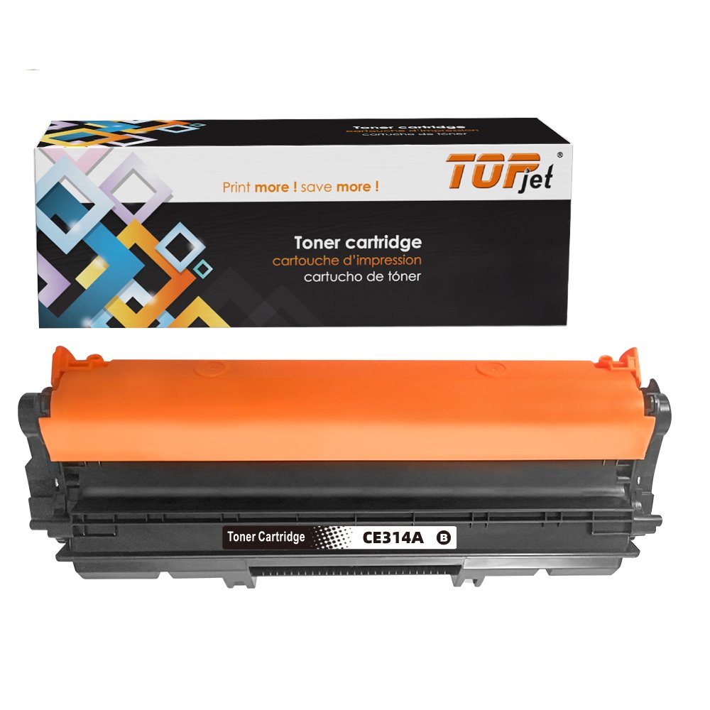 Topjet CE314A CE314 314A 14A Toner Cartridge Drum Unit Compatible For HP Laserjet Pro CP1025 CP1025nw 100 MFP M175nw Printer