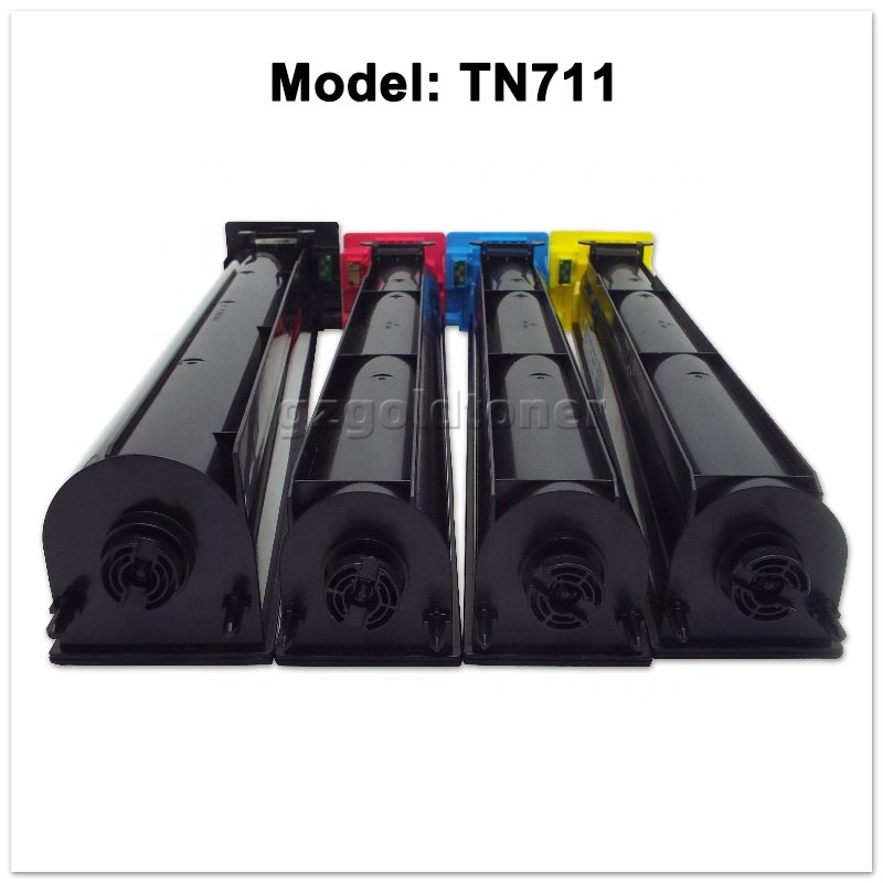 Factory Wholesale TN611 TN613 TN711 Toner Cartridge For Konica Minolta C451 C550 C650 C452 C552 C652 C654 C754 Color Copier