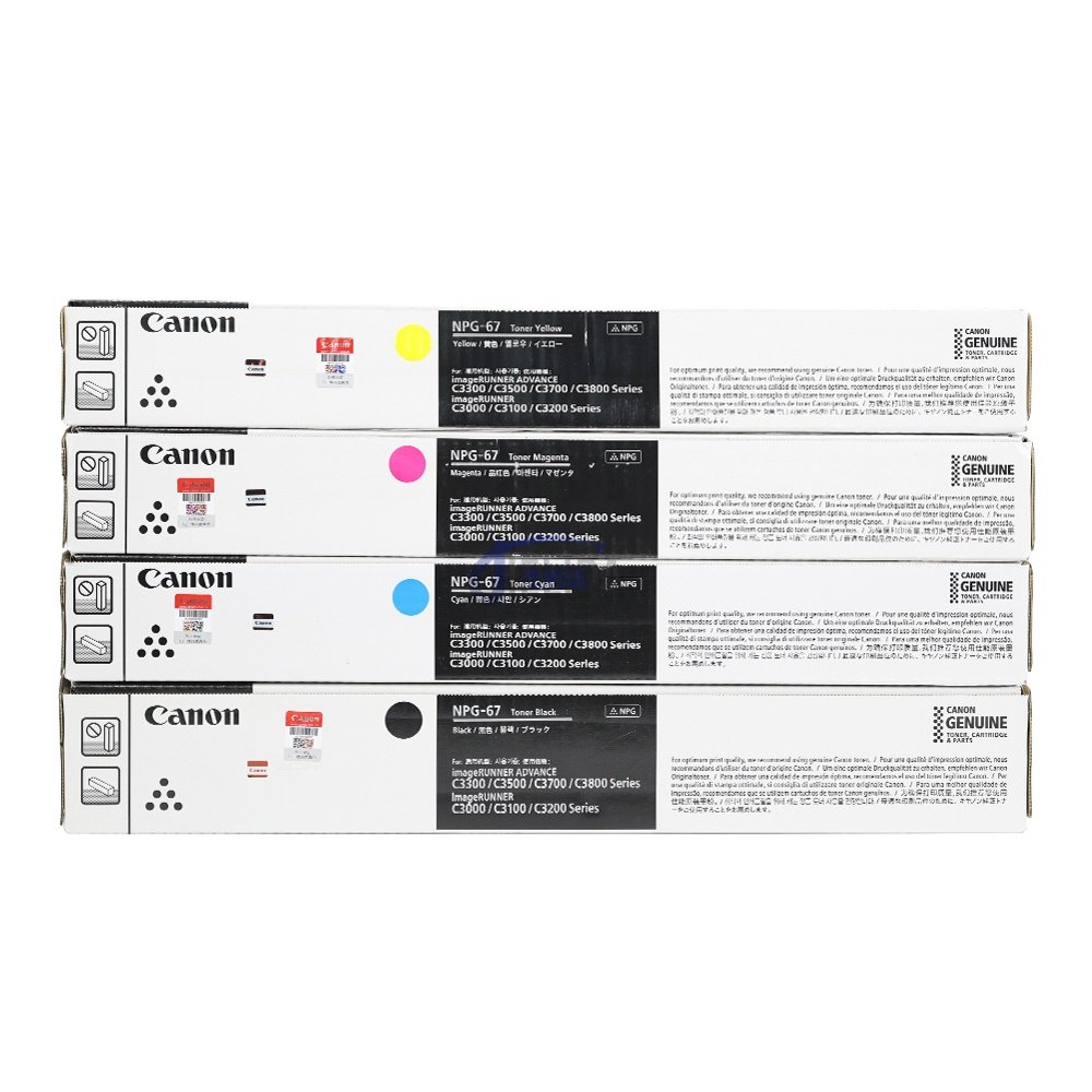 Original Toner Cartridge Print Page Npg-67 For Canon C3320 C3330 C3325 C3520 C3020 Npg-67 Ink Toner