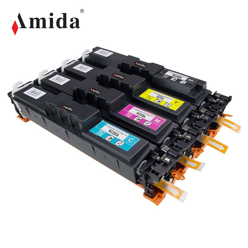 Amida Toner New Arrival W2200A W2200X Compatible Color Toner Cartridge Without Chip