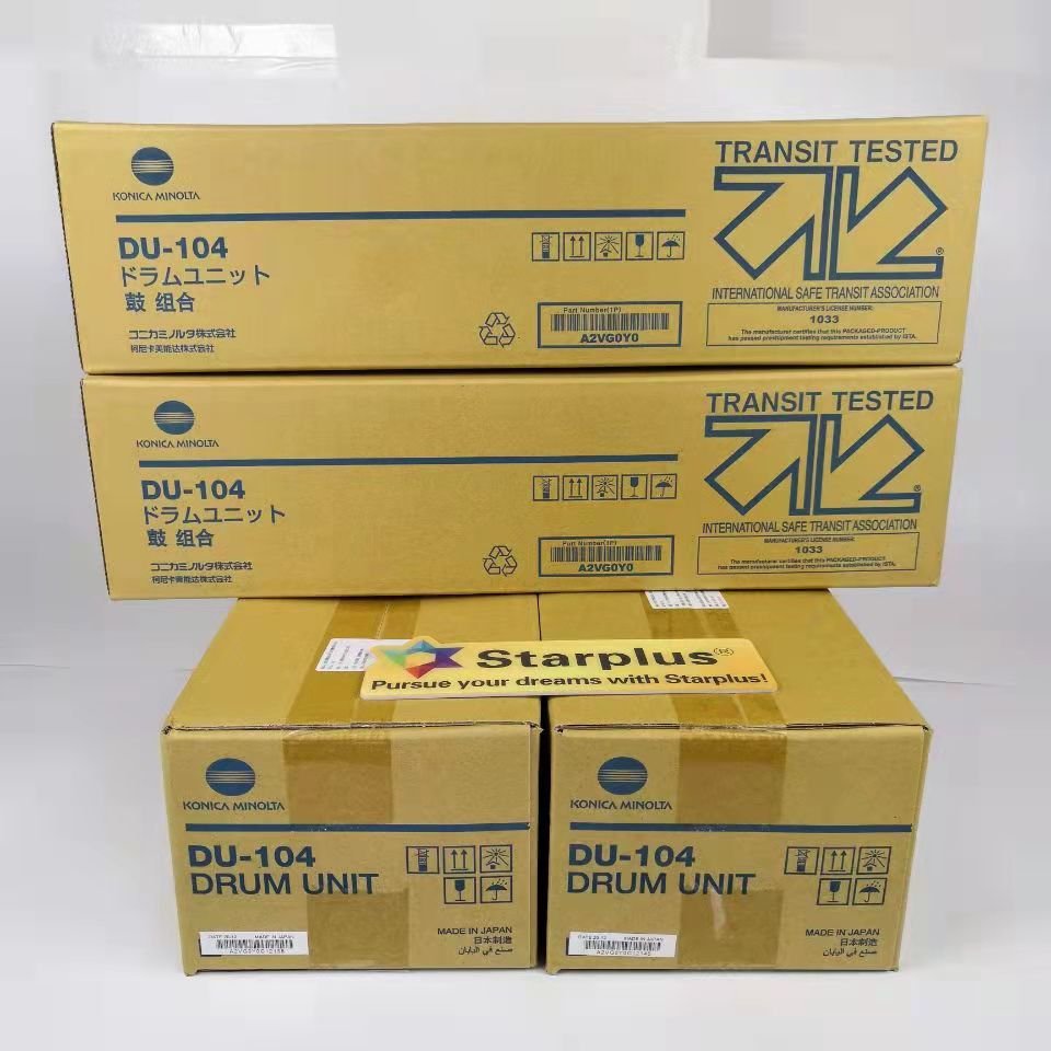 Starplus DU104 Drum Unit Konica Minolta Bizhub C6000 C7000 C6501 C6500 C5500 C5501 A2VG0Y0 Asia Original New Imaging Unit