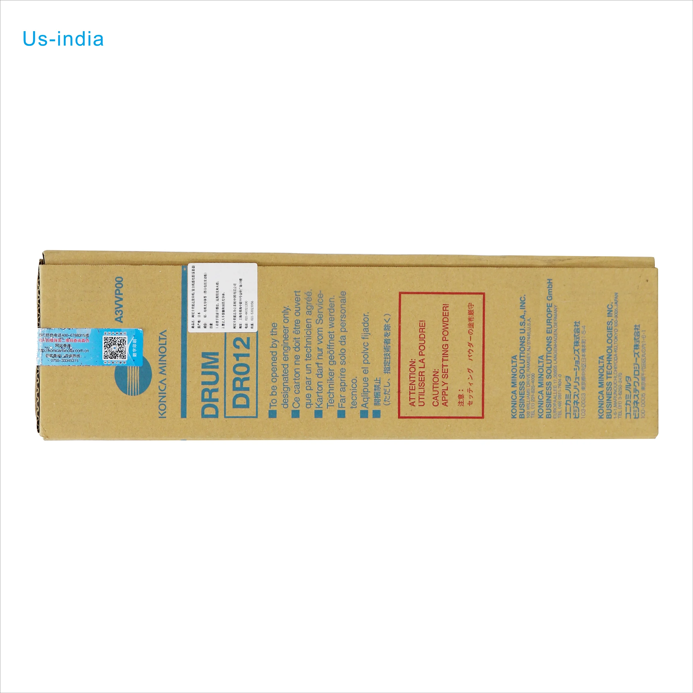 Original DR012 for KONICA MINOLTA OPC Drum for Bizhub 950 1052 1250 Bizhub Toner A3VVP00 DR 012