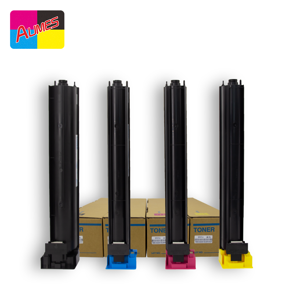 Japan For konica TN711 TN-711 toner cartridge For Bizhub C654 C754 C654E C754E copier toner cartridge