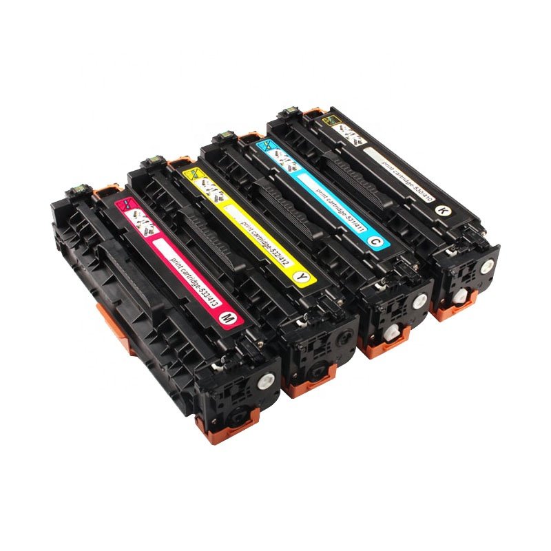 FULUXIANG Compatible 304A CC530A CC531A CC532A CC533A Printer Toner Cartridges For HP Laserjet CP2020/2025/CM2320 Canon LBP7200