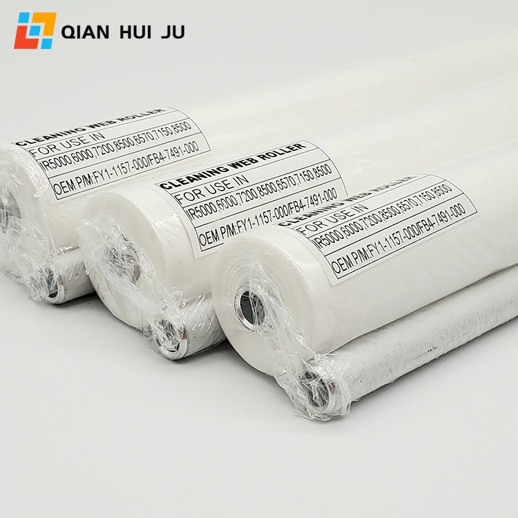 QHJ FY1-1157-000 Cleaning Web Roller for Canon IR5000 IR6000 IR5570 IR6570 IR5055 IR5065 IR5075 Copier Spare Parts