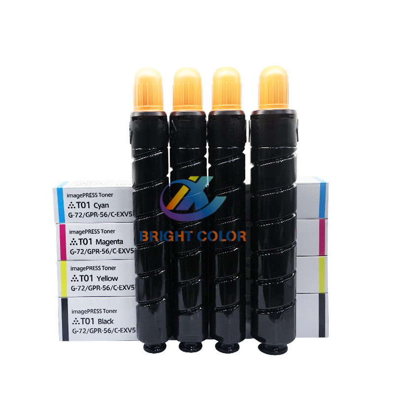 G72 GPR 56 C-EXV52 High Quality Compatible Color Toner Cartridge for Canons iR ADV C7565 7570 7580 DX C7765 7770 7780