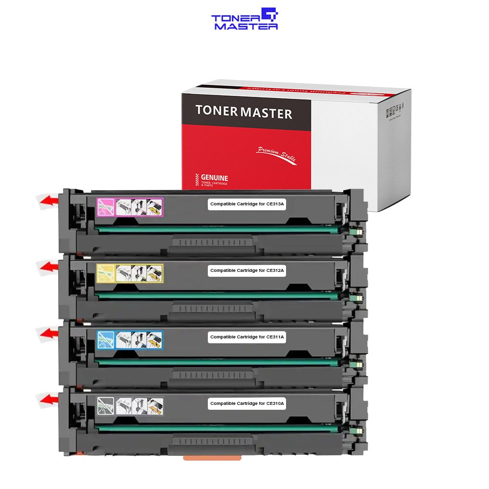 Quality Office Supplies Toner Cartridge CE310A-CE313A 126A For HP LaserJet Pro CP1025 CP1025NW