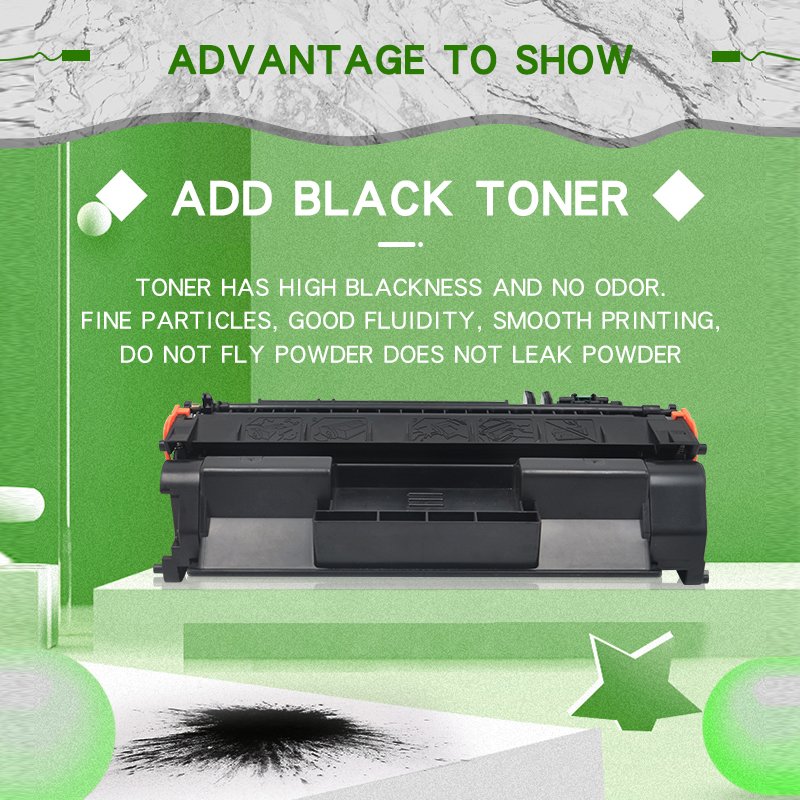 Xinyu Compatible Toner Cartridge CF280A 80A for HP p2035 p2035n p2050 p2055dn M401dn M401d M425DN M425DW Laser Toner