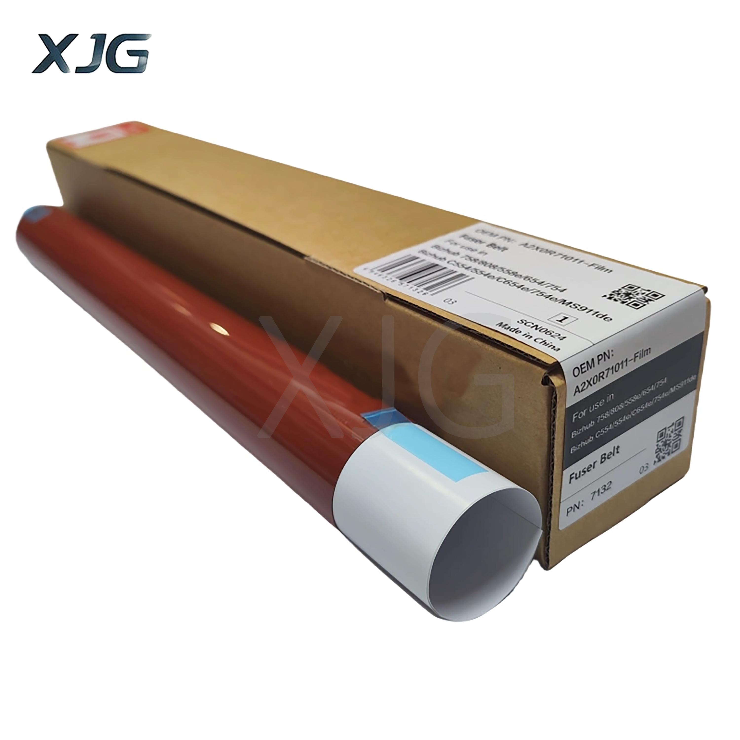 High Quality Fuser Film Sleeve For konica minolta bizhub C558 C658 C758 C808 C554 C654 C754 C759 Fixing Film A2X0R71011 Film