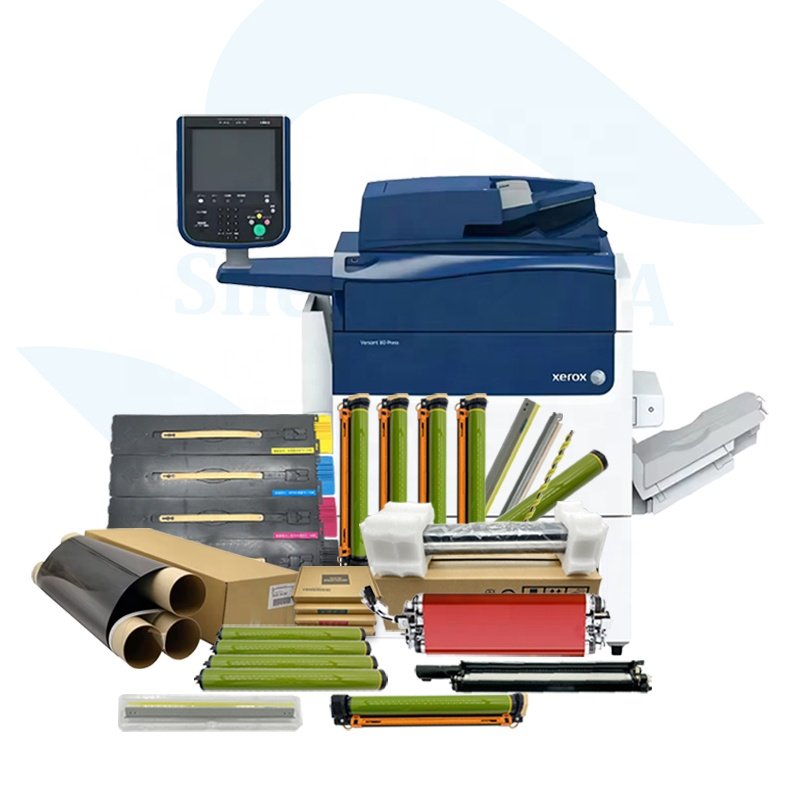 V80 Original Quality Color Toner For Xerox Versant Fuser Film OPC Drum Unit ITB Transfer Belt 80 180 Multi-function Photocopier