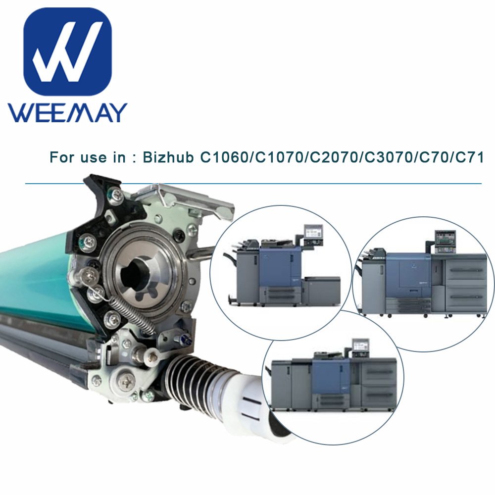 Weemay Compatible Konica Minolta A5WH0Y0 DU105 DU-105 DU 105 OPC Drum Unit for Bizhub C1060 C1070 C2070 C3070 C70 C71