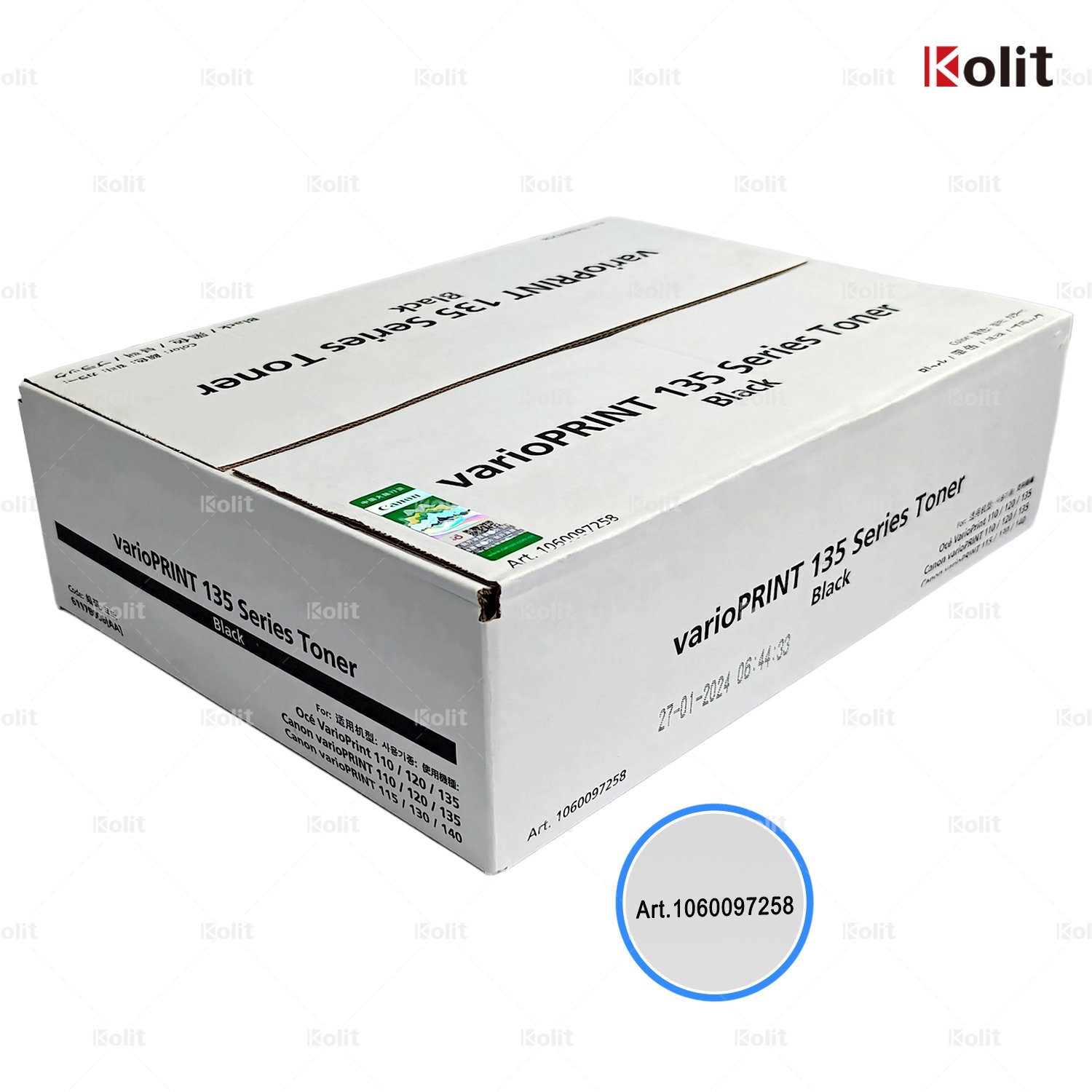 Genuine Original OCE Toner Cartridges vp135 for Monochrome Varioprint 115 135 140 Production Copier Photocopier Press