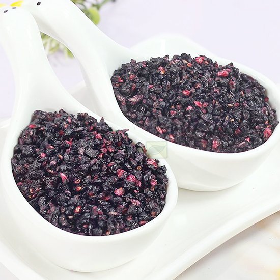 Wholesale snack freeze dried mulberry frozen black muilberries