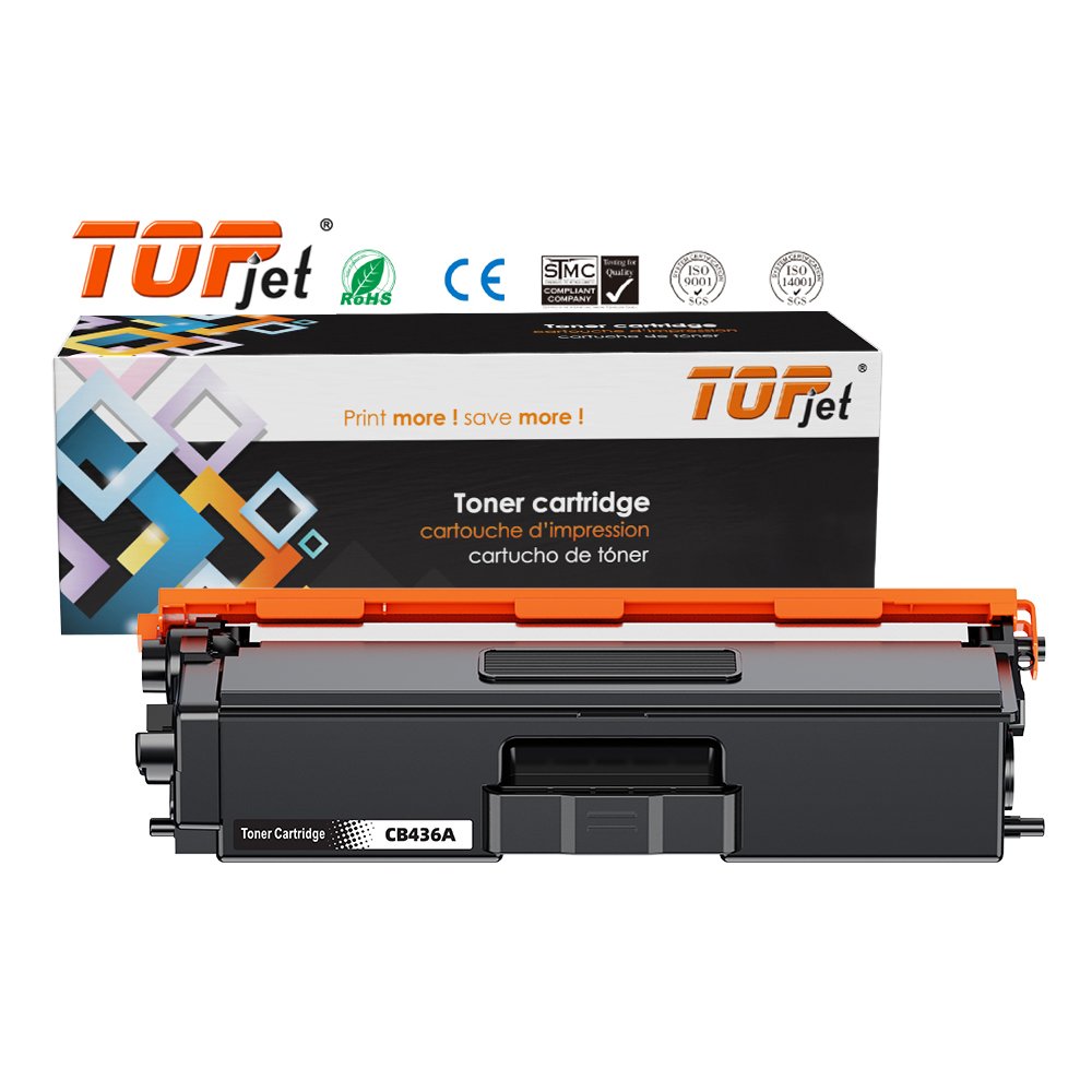 Topjet 436 36A CB436A 436A Black Laser Toner Cartridge Universal Compatible For HP LaserJet P1503 P1504 P1505 Printer