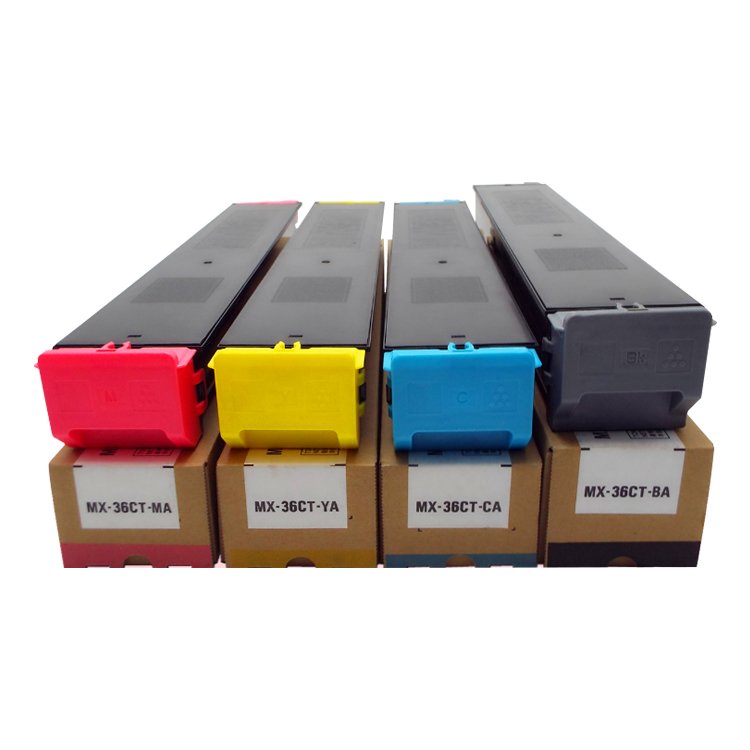 Favorable Price For Sharp MX-2610N2615/3110/3115/ 3140/3610/3640 MX-2618/3118/3618/2648/3148/3648 Original Color Toner Cartridge