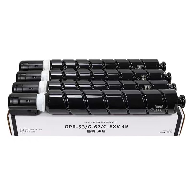 Factory Wholesale Color Copier Toner Cartridges NPG-67/GPR 53/C-EXV49 Compatible Toner for Canon C3320 C3325 C3330 C3020