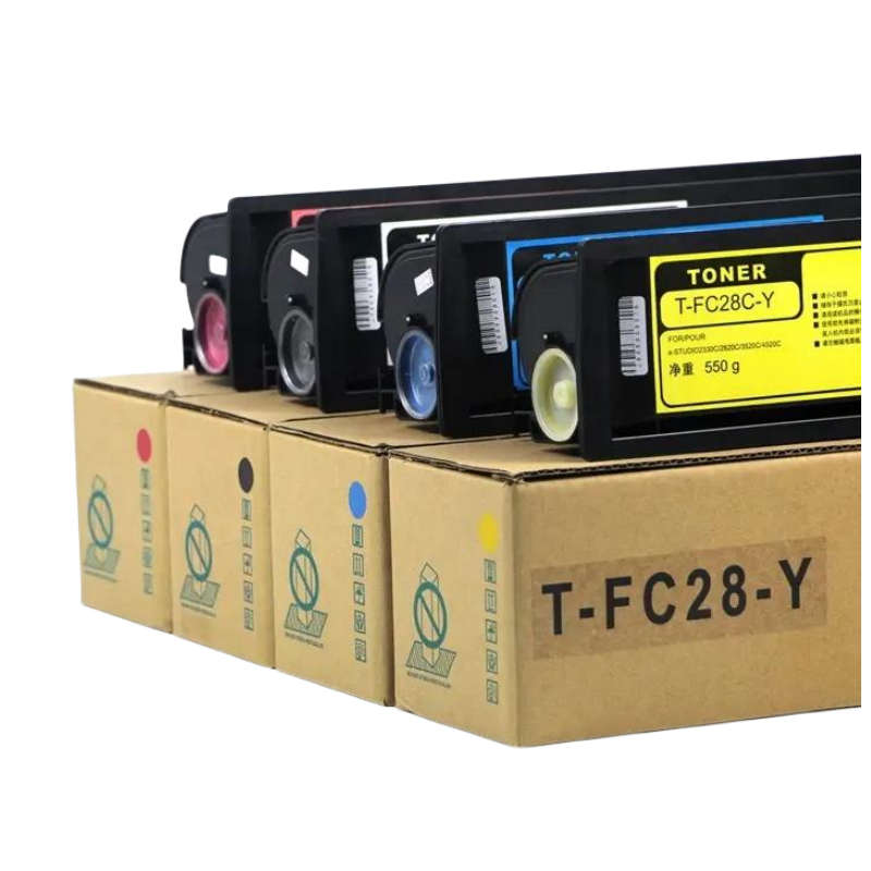 Factory supplier T-FC28 Genuine Quality wholesale Toner cartridge for toshiba e-Studio 2330C 2830C 3530C 4520C FC28 Toner