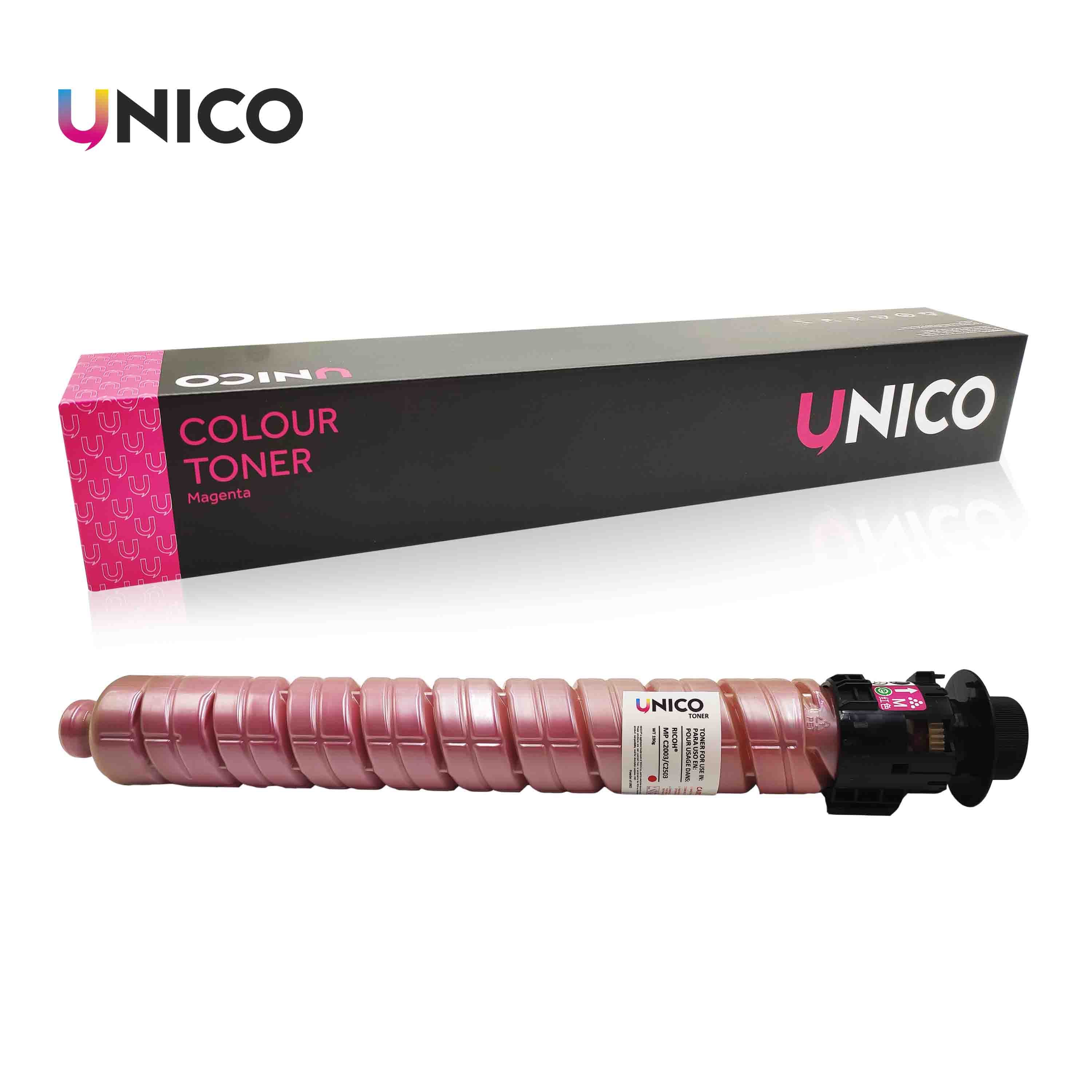 UNICO high quality compatible Mpc 4503 5503 6003 sp color toner cartridge For Ricoh MPC4503 MPC5503 MPC6003 copier toner refill