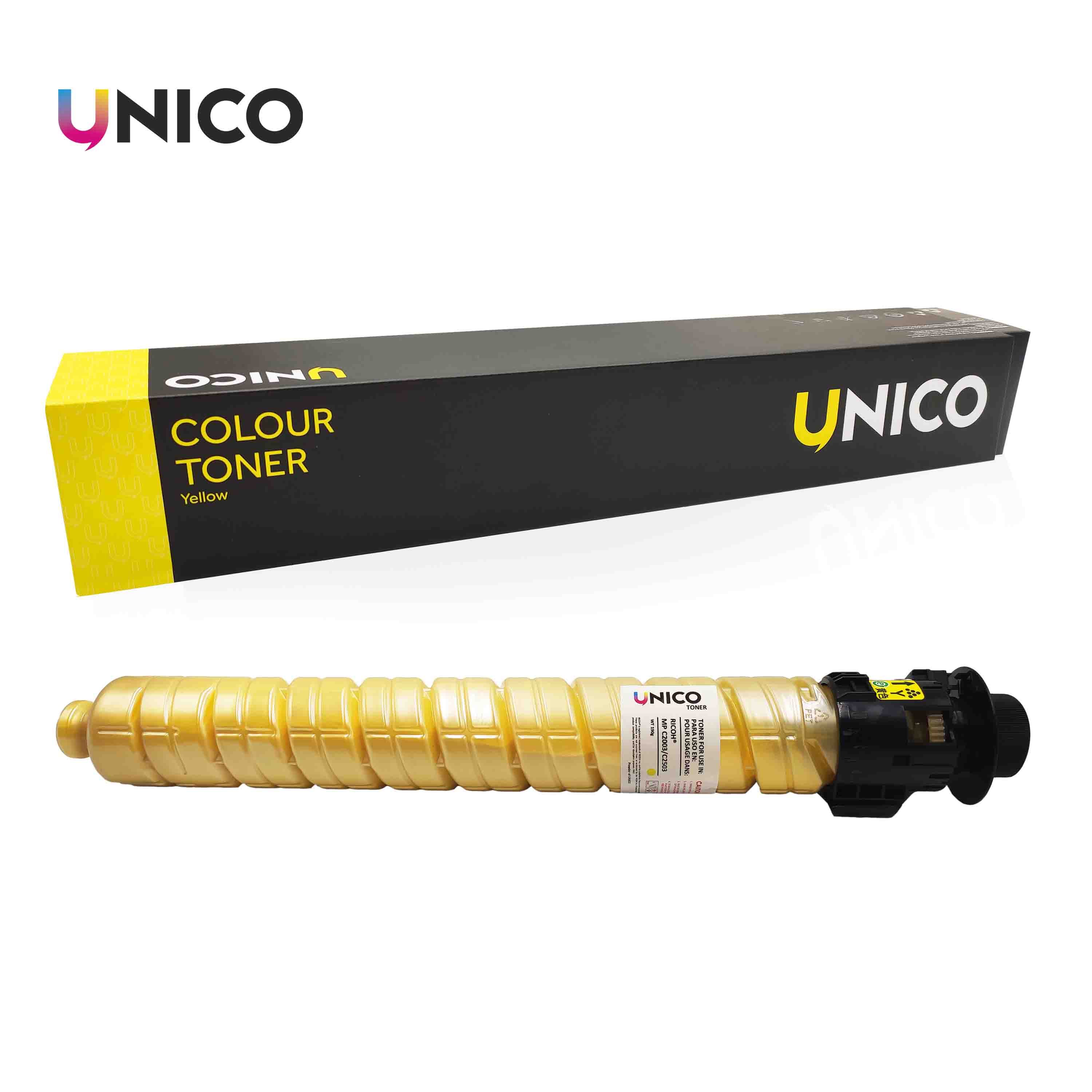 UNICO high quality compatible Mpc 4503 5503 6003 sp color toner cartridge For Ricoh MPC4503 MPC5503 MPC6003 copier toner refill